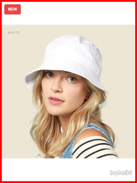 Cotton Bucket Hat - Adjustable Sun Hat for Beach, Golf, Fishing, Outdoor main image 6